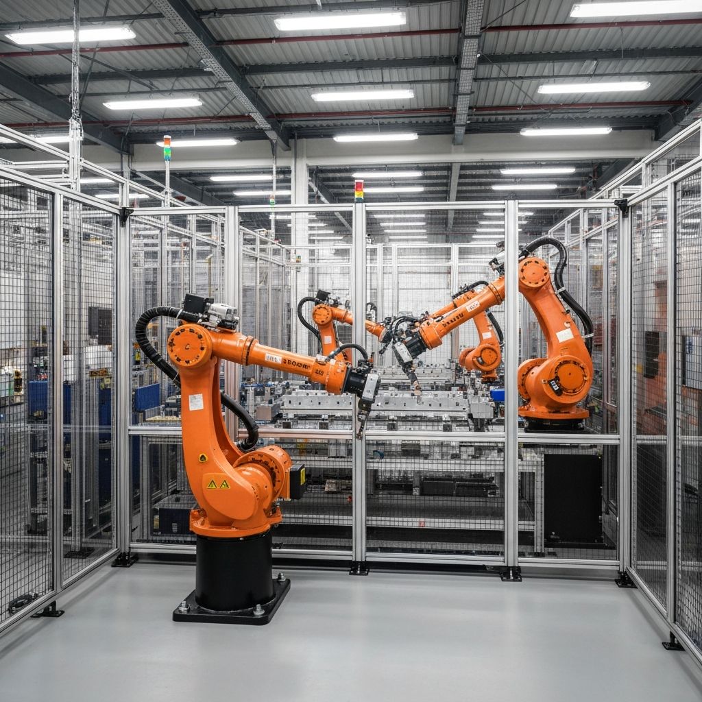 Industrial robotics and automation